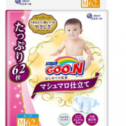干爽速吸！GOO.N 大王 天使系列 棉花糖纸尿裤 M62片