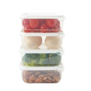 食品级PP材质！拾来九八 冰箱保鲜盒720ml 4件套