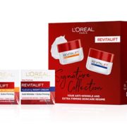 prime会员！L'Oreal Paris 巴黎欧莱雅 复颜系列 SPF 日霜 + 晚霜 护肤抗皱礼品套装    直邮含税到手约￥119.66