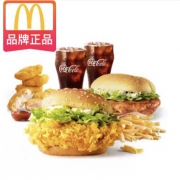 聚划算百亿补贴：麦当劳 经典双堡超值套餐 单次券
