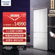松下旗舰机型 纳诺怡™高端嵌入式冰箱 453L 顶级保鲜能力