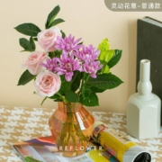 PLUS会员：REFLOWER 花点时间 定制混合花束  灵动花意-普通款