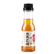 零添加防腐剂！黄小鲜 玫瑰花醋  150ml