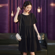 限尺码：Tonlion 唐狮 625220104415 女士宽松连衣裙