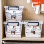 13日0点：Citylong 禧天龙 透明收纳箱 中号 3个装
