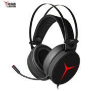 3日0点：Lenovo 联想 拯救者Star系列 Y360 有线游戏耳机 头戴式 7.1声道 黑色