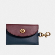 COACH 蔻驰 79232 GB4EJ9 女士迷你红蓝拼色皮质手拿包