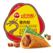 有券的上！三全 网兜粽子 猪肉口味 455克 7只装
