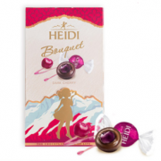 罗马尼亚进口！HEIDI 赫蒂 樱桃夹心黑巧克力球/榛子夹心牛奶巧克力球 180g(18粒)