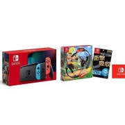 Nintendo 任天堂 Switch主机 日版续航增强版+健身环大冒险套装