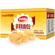 聚划算百亿补贴：达利园软面包1500g