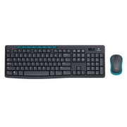 61预售：罗技（Logitech）MK275 键鼠套装 无线键鼠套装 办公键鼠套装 全尺寸 黑蓝色 带无线2.4G接收器