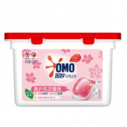 除菌除螨、有券的上！OMO 奥妙 自然工坊樱花洗衣凝珠 8g*50粒