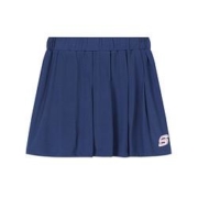 SKECHERS 斯凯奇 女童甜美百褶短裙