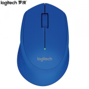 logitech 罗技 M275 2.4G蓝牙 无线鼠标 1000DPI 蓝色