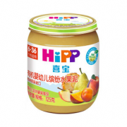 天然原料！HiPP 喜宝 婴儿缤纷水果泥 125g