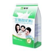 京东PLUS会员：蒙牛 全脂甜奶粉 400g*3袋