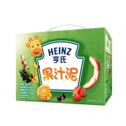 61开门红预告、88VIP：Heinz 亨氏 婴儿无添加果泥辅食 120g*14袋