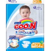 88VIP！GOO.N 大王  维E 婴儿纸尿裤 M64片 3包
