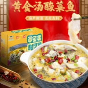 国溢双湖 黄金堂酸菜鱼 500g
