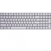 ROYAL KLUDGE RK100 100键 2.4G蓝牙 多模无线机械键盘 白色 国产红轴 单光