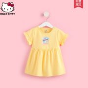甜美可爱！hello kitty 小童夏装连衣裙公主裙