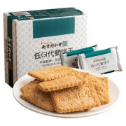 【同仁堂】全麦无糖代餐饼干500g