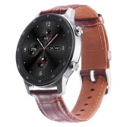 618预售、1日0点：ZTE 中兴 WATCH GT 智能运动手表 皮带版 铂钻银