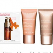 PLUS会员：CLARINS 娇韵诗 弹力试用装（双萃精华0.9ml+焕颜弹力日霜5ml+焕颜紧致颈霜5ml）
