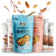 黄飞红 麻辣花生组合装 6袋420g（另赠4小包、共100g）