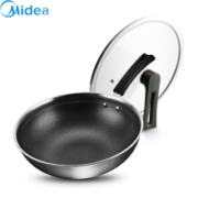 10日0点、历史新低：Midea 美的 CJ32Wok503D 不锈钢炒锅 32cm+凑单品