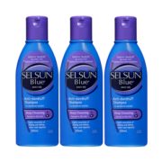 预售！黑卡会员！Selsun Blue 特效去屑止痒洗发水 紫盖款 200ml *3瓶 94元（需付定金20元，11日0点付全款）