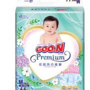 88VIP：GOO.N 大王 花信风 婴儿纸尿裤 M66片