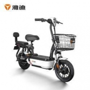 618预售：Yadea 雅迪 尚程2.0L 48V24AH 锂电池电动车