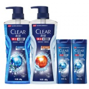 CLEAR 清扬 男士沐浴露套装 (冰凉酷爽600g+活力运动600g+冰凉酷爽100g*2)