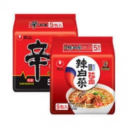 农心 辛拉面+辣白菜拉面 10包