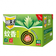 长效驱蚊！猫王 家用艾草蚊香盘 40盘/盒