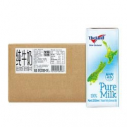 Theland 纽仕兰 脱脂纯牛奶 250ml*24盒*3件