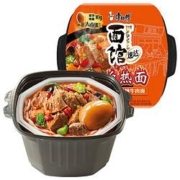 限地区：康师傅 速达面馆 招牌香辣牛肉自热面 252g*8件
