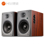 HiVi 惠威 D1090 多媒体音箱 红木纹