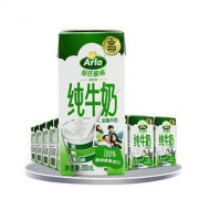 Arla 爱氏晨曦 Arla爱氏晨曦 全脂纯牛奶200ml*24盒整箱 德国进口