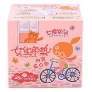 SPACE7 七度空间 少女系列 内置乐Q包 女生护垫 155mm 28片 *2件