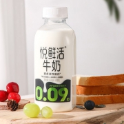 JUNLEBAO 君乐宝 悦鲜活鲜牛奶低温生牛乳 450mlx4瓶