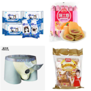 白菜专区：盼盼 瑞士卷 240g 0.9元、盼盼 法式小面包 320g 0.9元、