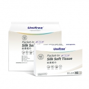 unifree 婴儿丝柔纸巾 宝宝专用 乳霜抽纸40抽5包便携装*4