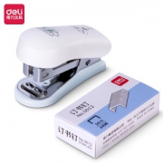 deli 得力 0352 迷你订书机套装 含订书钉1盒