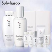 PLUS会员：Sulwhasoo 雪花秀 滋晶雪滢焕白水乳护肤套装(水125ml+乳125ml+精华+洁面+防晒霜) *2件