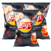 严选土豆！Lay's 乐事 原装美国进口烧烤味薯片 77.9g*3袋