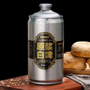 青岛特产 旧拉斯普金 原浆白啤啤酒 2L