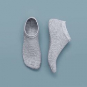 网易严选 新款男/女新疆精梳棉船袜 5双